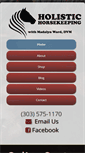 Mobile Screenshot of holistichorsekeeping.com